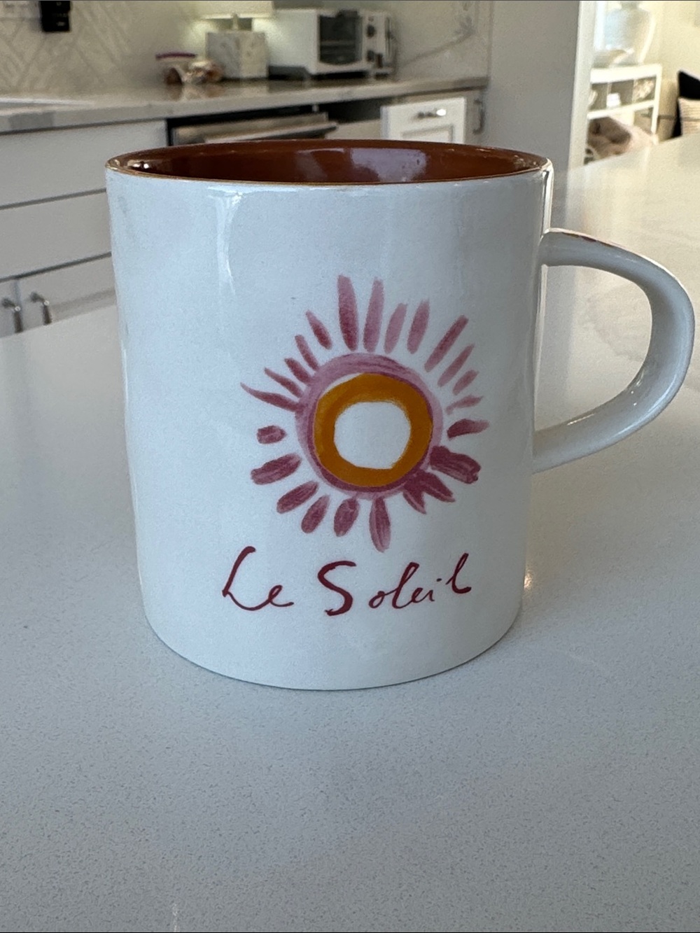 Anthropologie Hotel Magique Melange Mug Cup Color LE SOLEIL-Sun Sunshine ☀️